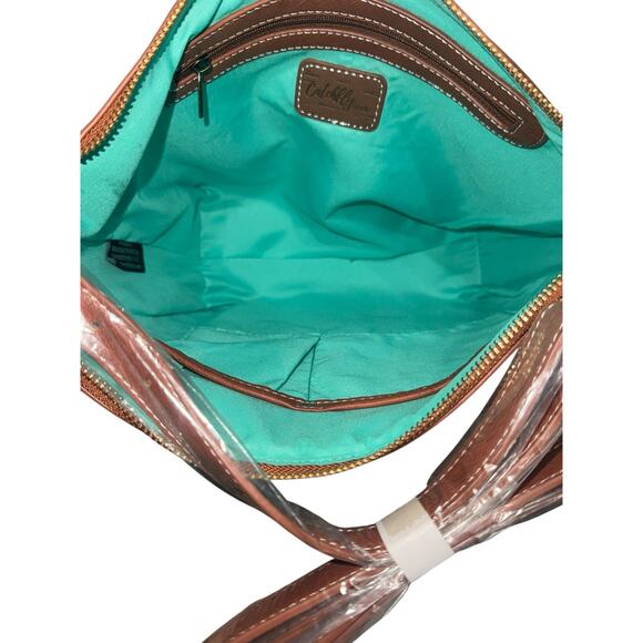 NWT! Catchfly Studio Aztec‎ Crossbody Bucket Bag Southwestern Style Purse - Picture 8 of 9